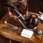 Smoke-King Pipe Smoker's Starter Kit - Brown Leather Pouch