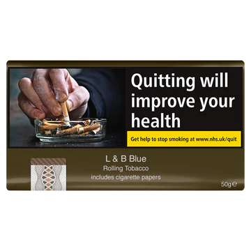 L&B Blue (New Look) Hand Rolling Tobacco – 50g Pouch Introduction  The world of hand-rolling tobacco continues to evolve, yet some names remain timeless. L&B Blue (New Look) Hand Rolling Tobacco – 50g Pouch represents the perfect blend of tradition and modern appeal. Known for its smooth taste, convenient size, and excellent value, this pouch is designed for smokers who want balance and satisfaction in every roll. With its sleek new packaging, L&B Blue stands out on the shelf while delivering the same dependable smoking experience that has kept it popular among enthusiasts. Compact, affordable, and easy to carry, the 50g pouch ensures freshness and portability, making it ideal for both regular and occasional smokers. What Makes L&B Blue (New Look) Unique? Choosing the right tobacco is more than just a matter of price. Smokers look for taste, quality, consistency, and convenience. L&B Blue continues to deliver on all these fronts: Smooth Flavour Profile L&B Blue is crafted to provide a milder, smoother taste compared to stronger rolling blends. This makes it particularly appealing to those who prefer a lighter smoking experience without compromising on quality. Refreshed Packaging The “New Look” isn’t just cosmetic. The updated pouch is designed to maintain freshness longer, while also offering a modern style that reflects the brand’s ongoing commitment to evolving with its audience. 50g Convenience A 50g pouch is the perfect size for versatility. It’s large enough to last, yet small enough to carry on the go. For those who want a steady supply of quality tobacco without bulk packaging, it’s an ideal solution. Hand-Rolling Friendly Cut The fine cut and balanced moisture level make rolling easier. Whether you’re an expert roller or still learning, L&B Blue ensures cigarettes that hold together well and burn consistently. The Experience of Smoking L&B Blue Lighting up an L&B Blue hand-rolled cigarette offers a moment of calm and clarity. Unlike harsh blends, this tobacco is gentle on the throat, providing an approachable yet satisfying smoke. Taste: Mild, smooth, and subtly aromatic. Aroma: Light and clean, without overpowering notes. Burn Rate: Even and steady, producing a longer-lasting roll. Finish: Refreshingly clean, leaving no lingering harshness. Smokers often appreciate L&B Blue because it balances smoothness with enough body to remain satisfying. It is approachable for newer rollers yet reliable enough for long-time tobacco users. Why Choose a 50g Pouch? Hand-rolling smokers often debate the best pouch size. The 50g option has several clear benefits: Freshness Control: Smaller pouches are consumed faster, reducing the risk of tobacco drying out. Portability: A 50g pouch slips easily into a pocket or bag, making it ideal for travel. Affordability: It offers a lower upfront cost than bulk packs, while still delivering value. Flexibility: You can try different blends without committing to large quantities. For many smokers, the 50g pouch strikes the perfect balance between value and practicality. L&B Blue vs. Other Hand Rolling Tobaccos If you are considering L&B Blue, you may wonder how it compares to alternatives: Versus Stronger Blends: Unlike heavy tobaccos, L&B Blue is smoother and milder, ideal for all-day smoking. Versus Budget Brands: Cheaper options can taste harsh or burn unevenly. L&B provides consistent quality at a fair price. Versus Additive-Free Blends: While L&B Blue is not marketed as additive-free, it focuses on delivering a reliably smooth experience with carefully balanced flavor. This makes L&B Blue particularly appealing to smokers who prefer a lighter, smoother style rather than an intense hit. Designed for Hand-Rolling Enthusiasts Rolling your own cigarettes is as much an art as it is a habit. L&B Blue supports that ritual with a tobacco cut that is both practical and enjoyable to work with: Fine and Even Cut: Ensures smoother rolling and fewer loose strands. Moisture Balance: Prevents over-drying while avoiding excess stickiness. Steady Burn: Once lit, cigarettes stay alight with minimal relighting. Whether you use papers, filters, or rolling machines, this blend adapts effortlessly to your style. The New Look: Fresh Packaging, Same Quality Brand presentation matters, and L&B has embraced change with its refreshed design. The “New Look” pouch is not only visually appealing but also functional. The upgraded packaging helps maintain freshness while reflecting a modern, stylish identity. Importantly, the tobacco inside remains true to the L&B heritage. The new pouch may look different, yet smokers can rely on the same smooth blend they’ve always enjoyed. Value and Affordability L&B Blue continues to deliver outstanding value. The 50g pouch is competitively priced, ensuring that quality hand-rolling tobacco remains accessible to a wide audience. Many smokers view it as a smart balance between premium blends and budget options. With L&B Blue, you don’t need to sacrifice smoothness or consistency for affordability. The product is designed to provide both. Tips for the Best Experience with L&B Blue To maximize your smoking enjoyment, consider the following: Store Properly: Always reseal your pouch after use and keep it in a cool, dry place. Use Quality Papers and Filters: These small choices significantly affect the smoking experience. Roll with Care: Take time to roll evenly; a consistent roll ensures an even burn. Enjoy Slowly: L&B Blue is best appreciated when smoked at a relaxed pace. The L&B Legacy L&B, also known as Lambert & Butler, has a longstanding reputation in the tobacco industry. Over decades, the brand has earned loyalty by consistently providing dependable products at fair prices. With the introduction of L&B Blue, the brand continues to honor that legacy while adapting to the preferences of today’s smokers. The updated packaging reflects this forward-looking approach. It shows that while styles may evolve, quality and reliability remain constant. Sustainability and Responsibility Modern smokers increasingly consider environmental responsibility. L&B has taken steps to ensure its packaging is practical and less wasteful. The focus on freshness helps minimize unnecessary waste, while the compact pouch reduces material usage. Although smoking carries health risks, many smokers choose L&B Blue because they trust the brand to deliver quality without compromise. Frequently Asked Questions 1. Has the tobacco blend changed with the “New Look”? No. The new design only updates the packaging. The tobacco inside remains the same smooth L&B Blue blend. 2. How does L&B Blue compare in strength? It is milder than many traditional rolling tobaccos, making it smoother and easier on the throat. 3. Is 50g enough for regular smokers? For most daily smokers, a 50g pouch provides several days to over a week of supply, depending on rolling size. 4. Is it suitable for beginners? Yes. Its fine cut and smooth taste make it beginner-friendly while still satisfying experienced smokers. Final Thoughts: Why Choose L&B Blue (New Look) 50g The L&B Blue (New Look) Hand Rolling Tobacco – 50g Pouch is more than just a pouch of tobacco—it’s a statement of style, convenience, and smooth smoking satisfaction. Its updated packaging signals a modern identity while preserving the trusted blend inside. Offering a milder, smoother profile, it appeals to smokers who prefer balance over intensity. The 50g pouch format ensures freshness, portability, and excellent value. Whether you’re a long-time L&B fan or discovering the brand for the first time, this product delivers a consistent, enjoyable smoke. Call to Action 👉 Pick up your L&B Blue (New Look) Hand Rolling Tobacco – 50g Pouch today and enjoy the reliable smoothness, stylish new design, and convenient size that makes it a favorite among hand-rolling enthusiasts.